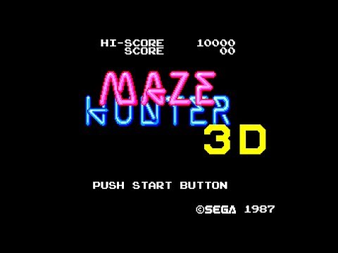 Maze Hunter 3-D Master System