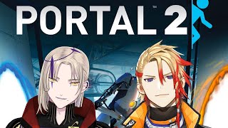 【PORTAL 2】BATTLE OF THE BRAIN CELLS w/ @Axel Syrios Ch. HOLOSTARS-EN