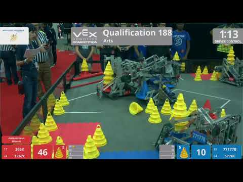 2018 VRC Arts Q188 - 365X 1267C vs 77177B 5776E - 110 to 59