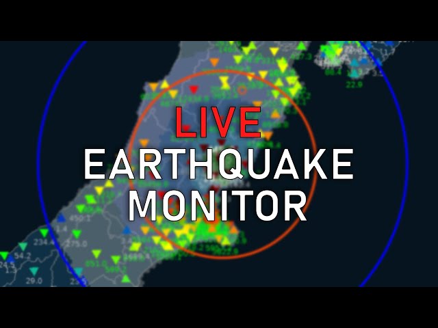 全球地震即時監測 Live Global Earthquake Monitoring