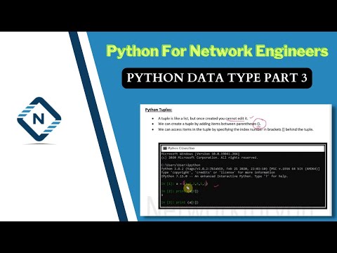 Python For Network Engineer Python Data Type Part 3 Video 5