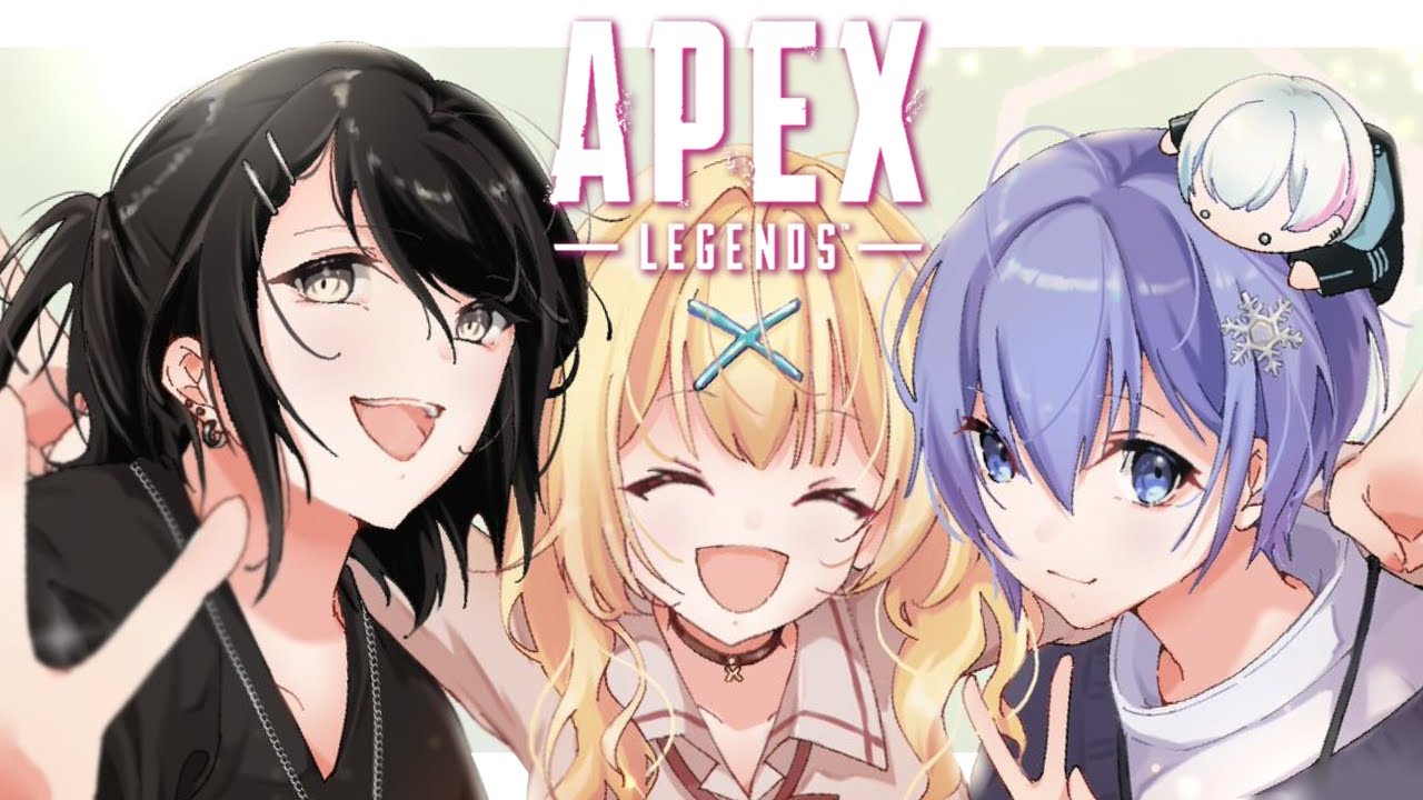 【APEX】V最協余韻フルパランクday2💎 w/白雪レイド&或世イヌ【にじさんじ/星川サラ】#StarReiDogs