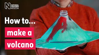 How to make a volcano: A super quick and easy project | Natural History Museum