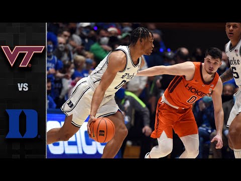 Virginia Tech vs. Duke Men's Basketball Highlights (2021-22)