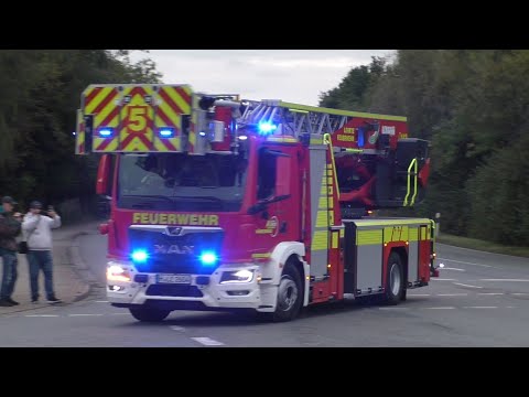 [NEUE DREHLEITER] DLAK 23/12 Der Freiwilligen Feuerwehr Hämelerwald auf Einsatzfahrt