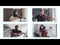 Philip Glass String Quartet No. 5, 3rd movement, Carducci String Quartet & Cristián Tamblay (drums)