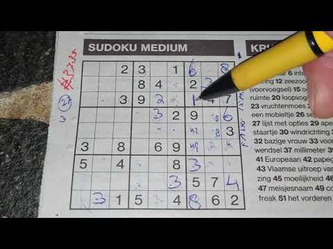 (#3735) Code Black is coming soon! Medium Sudoku puzzle 11-25-2021 (No Additional today)
