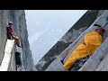 Climbing the face of Half Dome