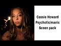 Cassie Howard manic/psychotic scene pack (euphoria)