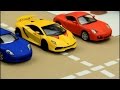 Kids Video About Race Cars Sports Car Race In The City For Children