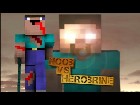 Monster School:Noob vs Herobrine||Minecraft Animation