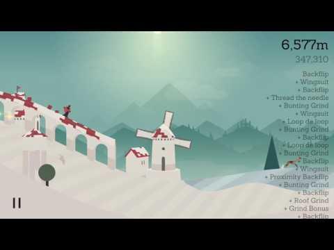 Alto's Adventure - Tupa W/Wingsuit - 19,116m - 1,057,275 Trick Points
