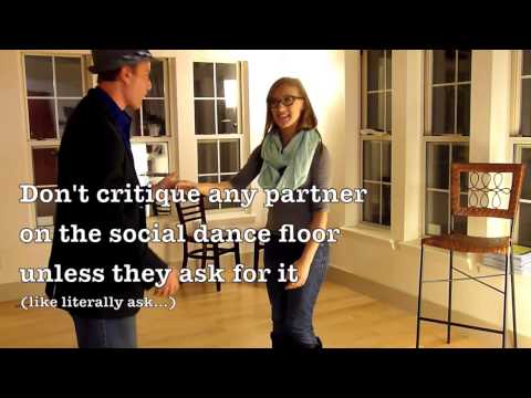 Learn to Swing Dance Lindy Hop | Level 4 Lesson 1 (Social Dance Etiquette) | Shauna Marble