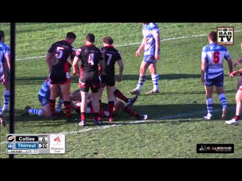2015 ICRL Round 9 1st Grade Highlights - Collegians v Thirroul Butchers
