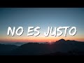 J Balvin Zion Lennox No Es Justo