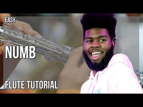 How to play Numb by Marshmello ft Khalid on Flute (Tutorial)