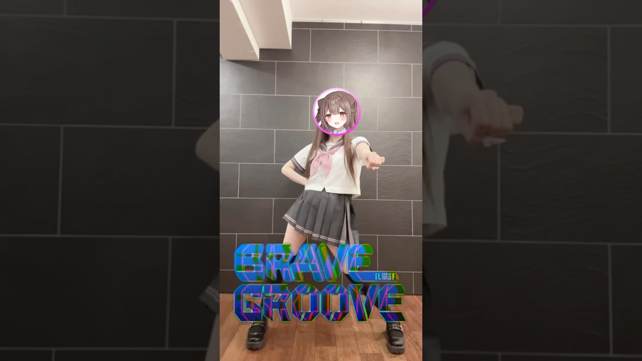 #vtuber #踊ってみた #BRAVEGROOVE #iLiFE! #ダンス #頼州うめる #dance #shorts  #デジモン #デジモンビートブレイク #コスプレ #idol