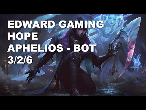 EDward Gaming Hope Bot Aphelios vs Varus - KR Challenger Patch 10.8