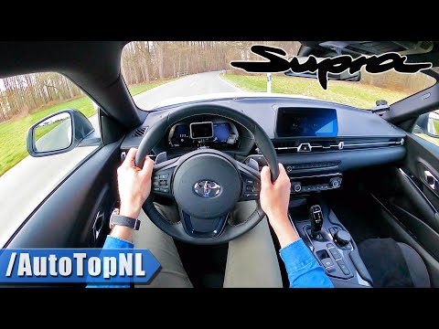 Toyota Supra A90 2.0T POV Test Drive by AutoTopNL
