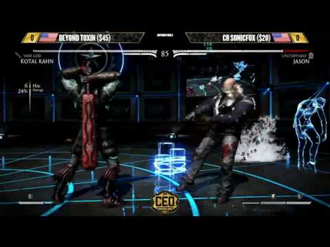 "BBR" MKXL AT CEO2016 - BEYOND TOXIN vs CR SONICFOX  (1080p HD)