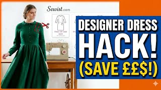 DIY designer dress tutorial | save hundreds on your wardrobe
