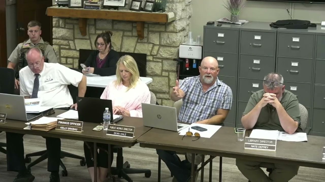 Stewartville City Council Meeting - August 25, 2026