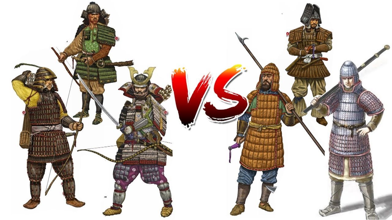 Chinese Amour VS Japanese Armour