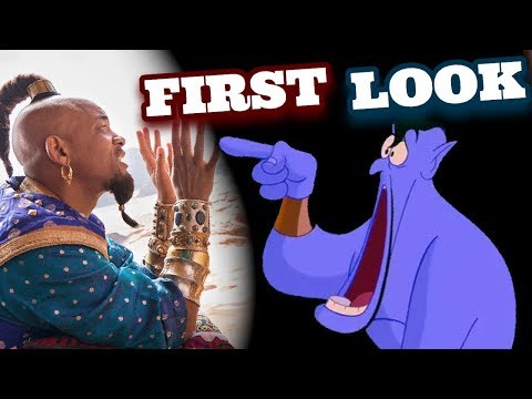 FIRST LOOK Will Smith As Genie In Live Action Aladdin Movie