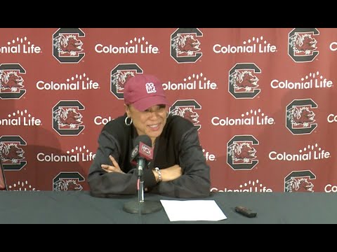 WBB PostGame: (Maryland) Dawn Staley News Conference 11/12/23