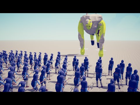 THUNDER GIANT vs ARMIES - Totally Accurate Battle Simulator TABS
