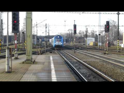 Sysel, řídící vůz řady 961-Peršing, elektrická loko řady 163 (FHD)