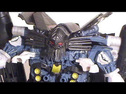 Video review of Transformers Revenge of the Fallen movie toy; Leader Class Jetfire