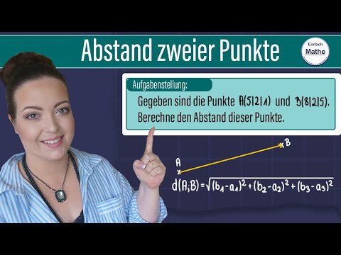 Calculating the distance between two points using vectors | With formula and step-by-step instruc...