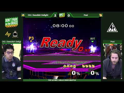DPotG 2018: Top 64 Winners R1 - OG | Swedish Delight (Sheik) vs. Pasi (Fox)