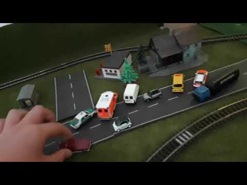 Modellbahn Teil 38 die Lego Brücke durch eine Modellbahn Brücke ersetzt