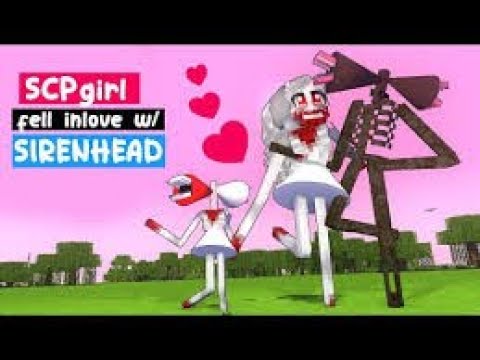 ♥ SCP GIRL fell in love with SIREN HEAD ♥   MONSTER SCHOOL WILL WELCOME NEW STUDENT    Minecraft
