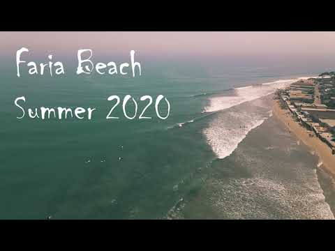 Záběry z dronu Faria Beach