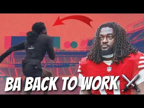 49ers Brandon Aiyuk continues to work his tail off during the offseason ????