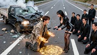 拜金渣女聯合情夫製造車禍欲滅口，下一秒恢復神主身份，全城權貴跪地求見，渣女後悔瘋了#drama #爽剧 #男频 #逆袭