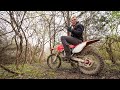 Single Track Trail Building Alexis S CRF150RB First Ride