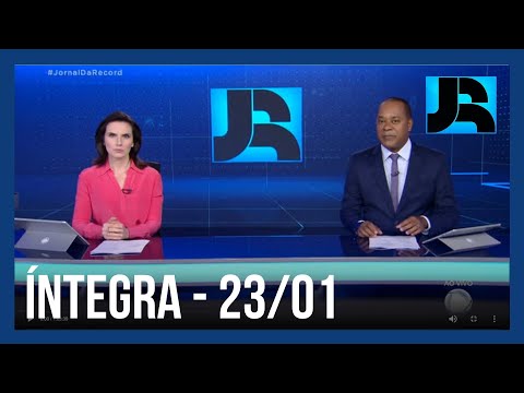 Assista à íntegra do Jornal da Record | 23/01/2021