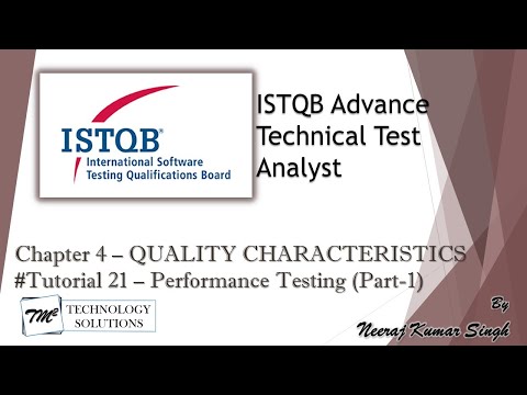 ISTQB Technical Test Analyst Introduction ISTQB Tutorials