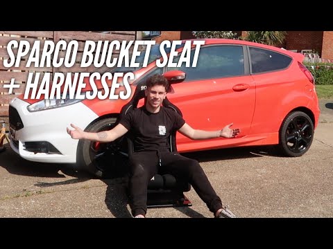 SPARCO RACING BUCKET SEATS FOR MY FIESTA ST TRACK CAR!