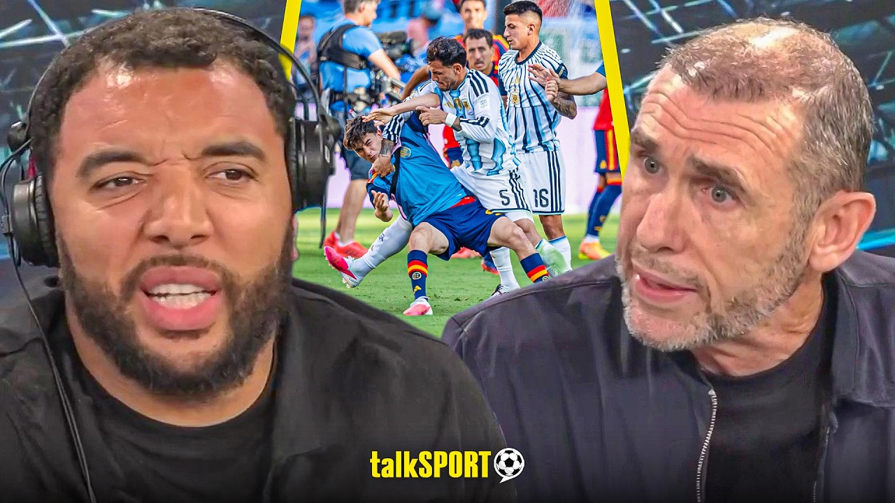 "SORE LOSERS!" Troy Deeney HITS BACK at Martin Keown & WEIGHS IN on Argentina's post-match BRAWL!