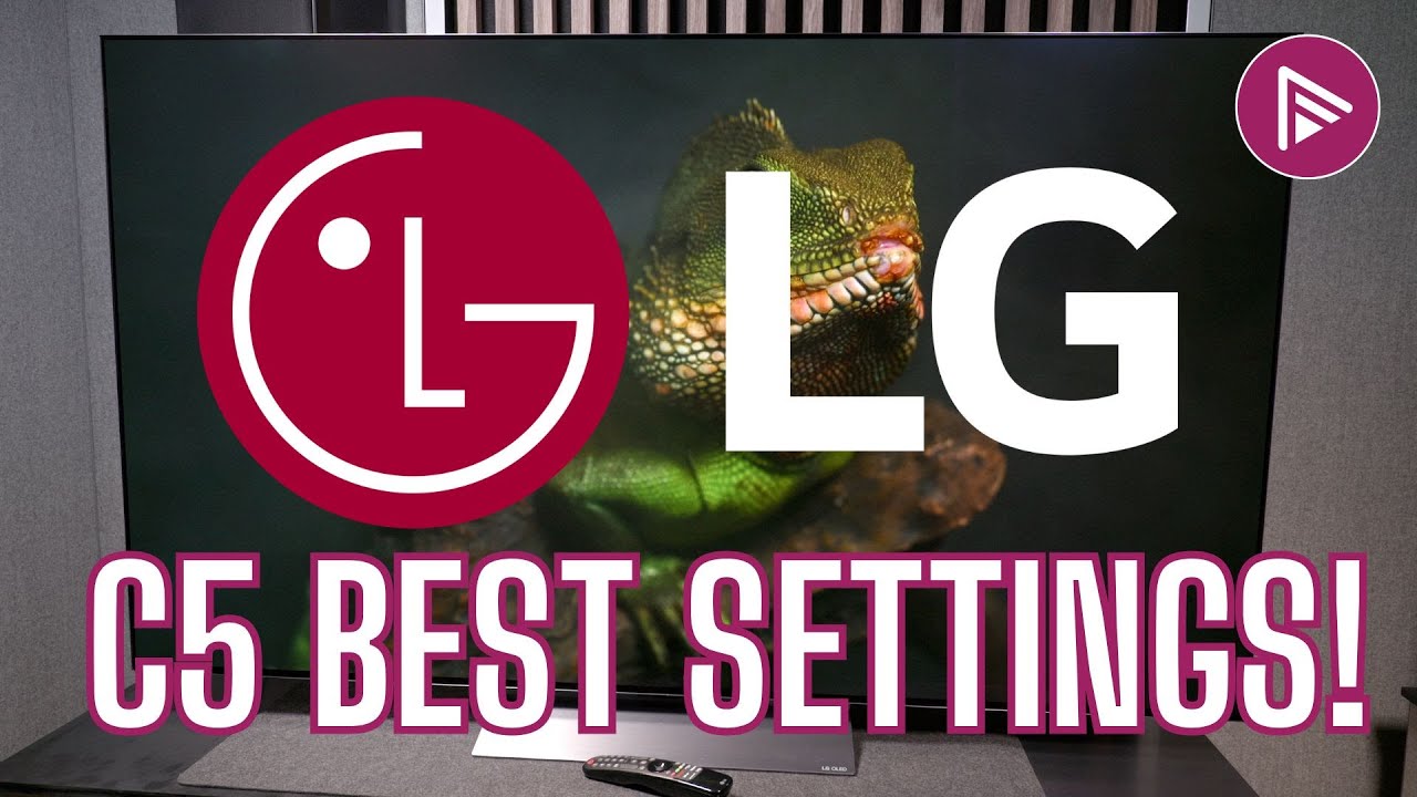 LG C5 OLED TV Best Picture Settings Out of the Box