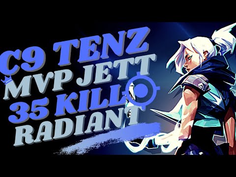 C9 TENZ PLAYS MVP JETT WITH 35 KILL ON HAVEN - VALORANT