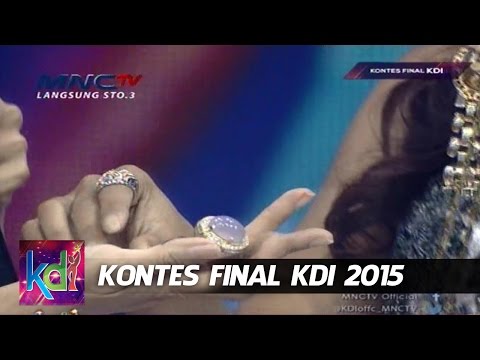 Ferra " Duta Batu Akik Sumedang " dan Mario " Pecinta Batu Akik " Kontes Final KDI 2015 (8/5)