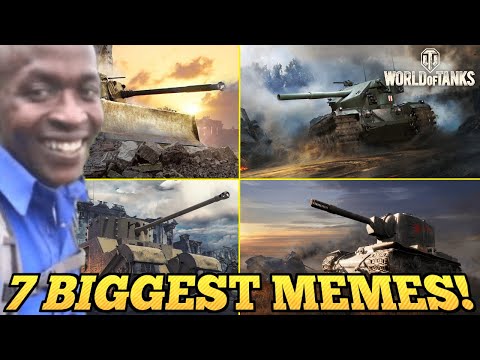 7 BEST MEME TANKS in WORLD OF TANKS!