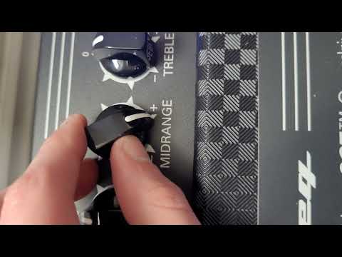 Checking out my new Ampeg RB-110 bass amp!