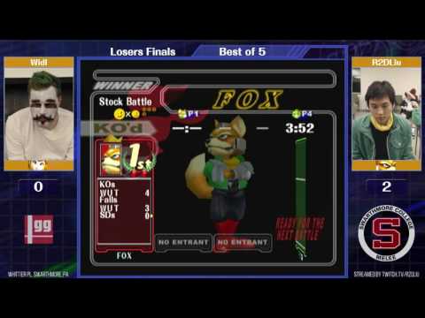Event Match 7: Widl (Peach) vs R2DLiu (Fox) - Losers Finals